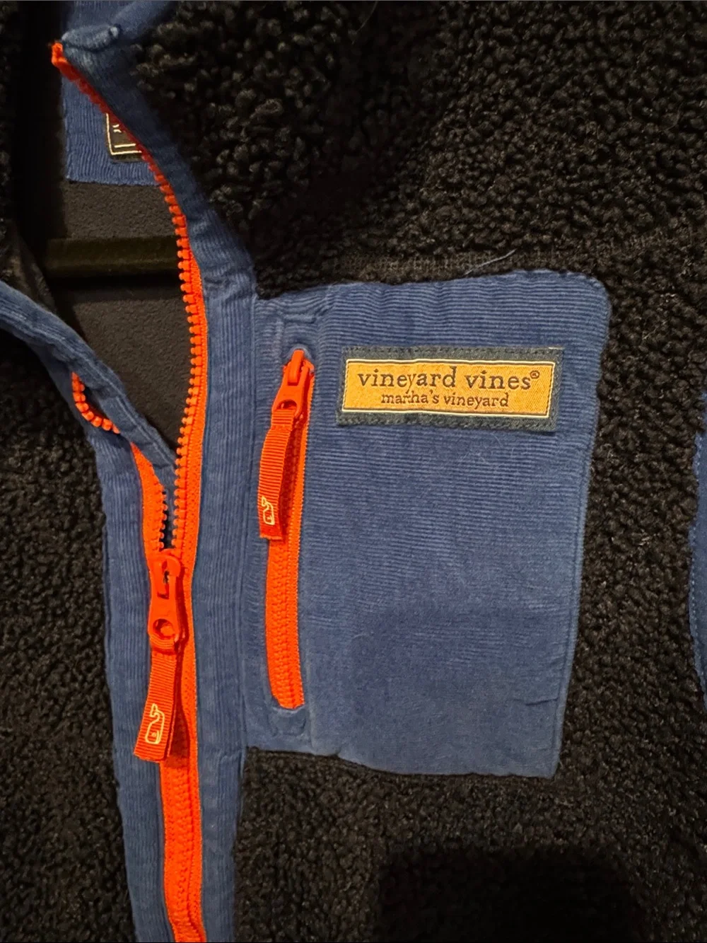 Vineyard Vines Kids Fleece Vest Youth Large